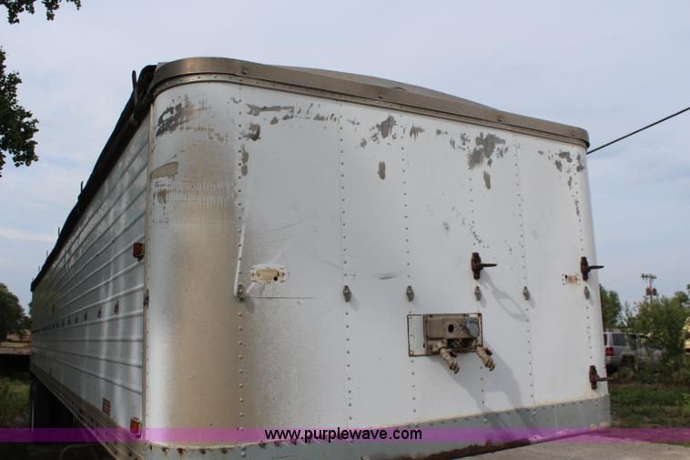 image for item J2083 1974 Timpte double hopper grain trailer