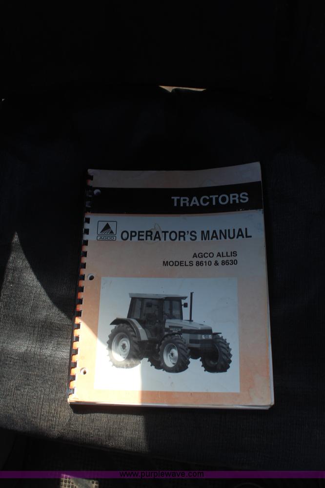 image for item J2104 1993 AGCO Allis 8630 MFWD tractor