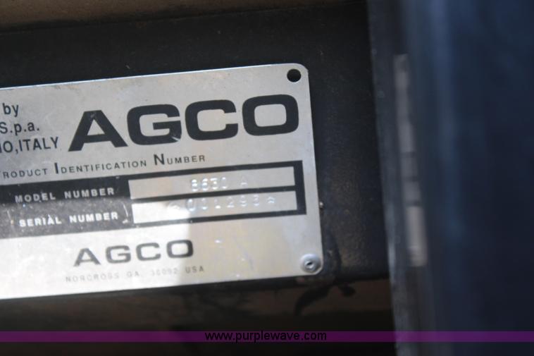 image for item J2104 1993 AGCO Allis 8630 MFWD tractor