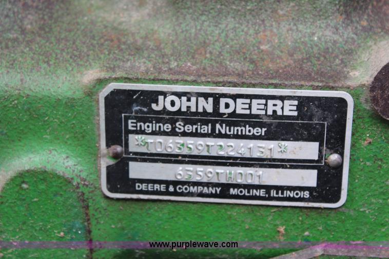 image for item J2187 1990 John Deere 9400 combine