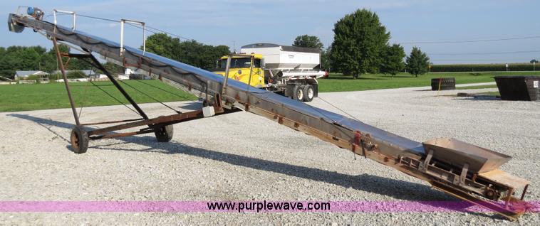 image for item B4925 53' stainless steel conveyor