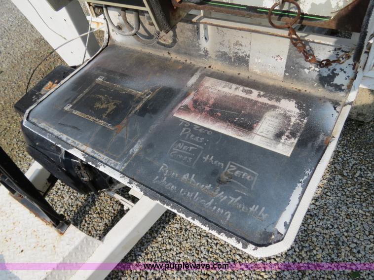 image for item B4927 Six ton weigh wagon