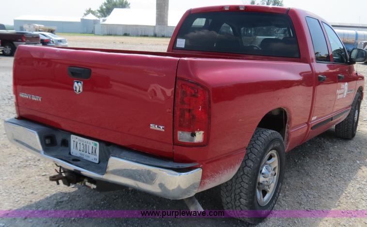 image for item B4931 2006 Dodge Ram 2500 Quad Cab pickup truck