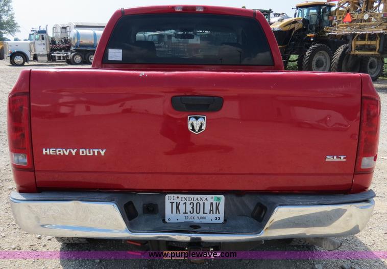 image for item B4931 2006 Dodge Ram 2500 Quad Cab pickup truck