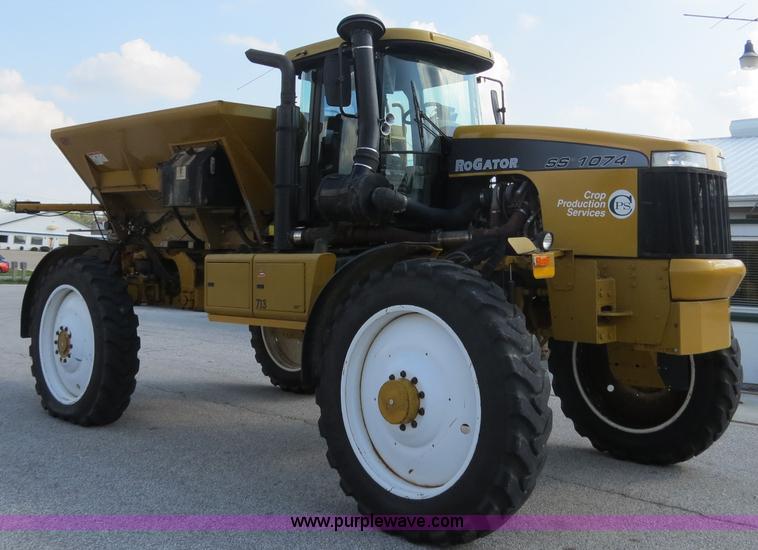 image for item B4938 2007 Ag-Chem RoGator 1074 SS self-propelled dry spreader applicator