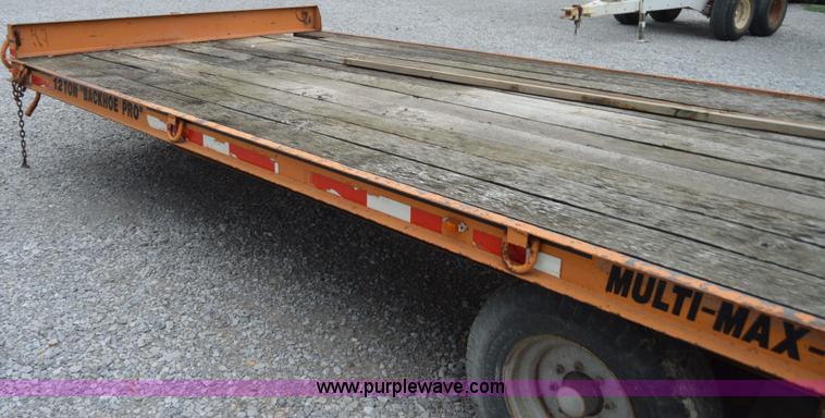image for item H2761 1998 Econoline MP423DE equipment trailer