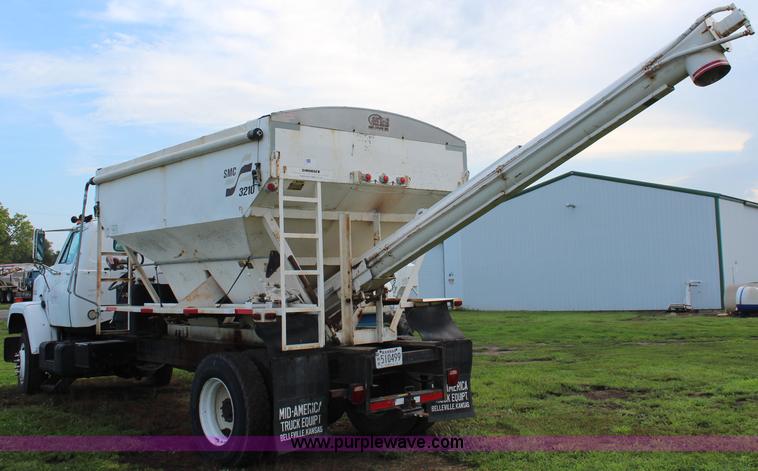 image for item J2141 1987 GMC Brigadier tender truck