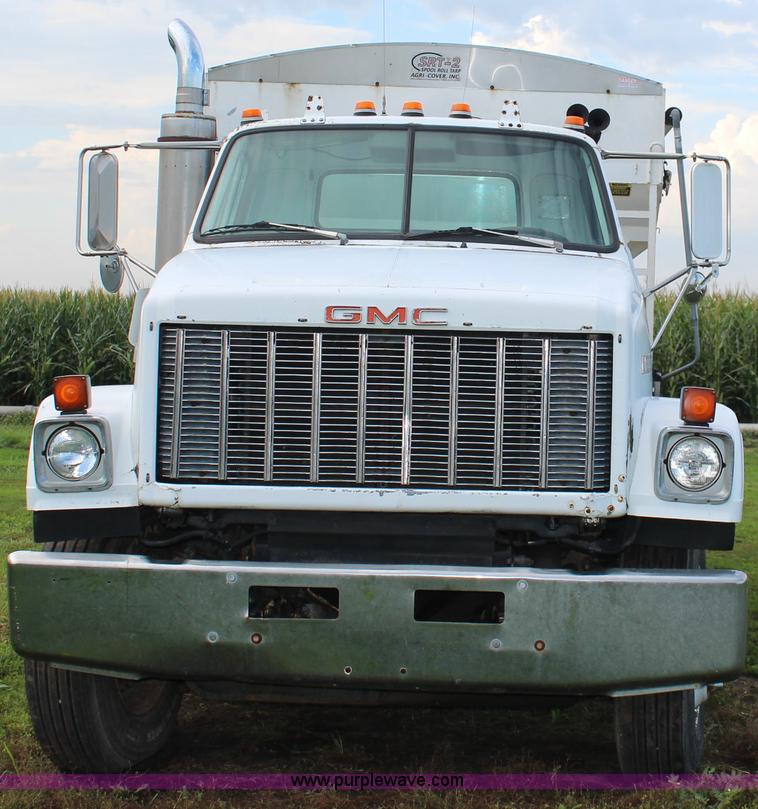 image for item J2141 1987 GMC Brigadier tender truck