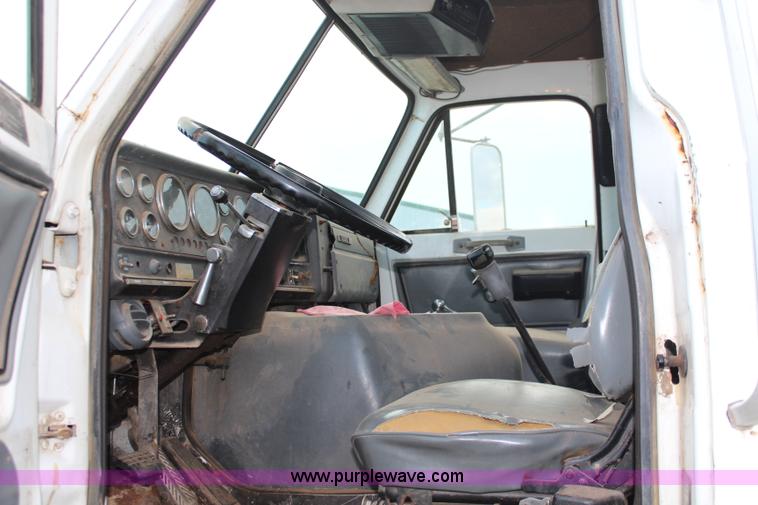 image for item J2141 1987 GMC Brigadier tender truck