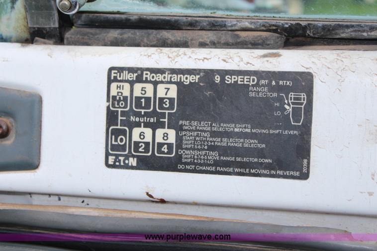 image for item J2141 1987 GMC Brigadier tender truck