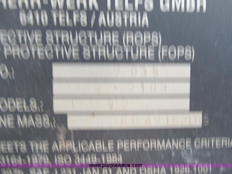 image for item AW9907 2001 Liebherr-America LR632 track loader