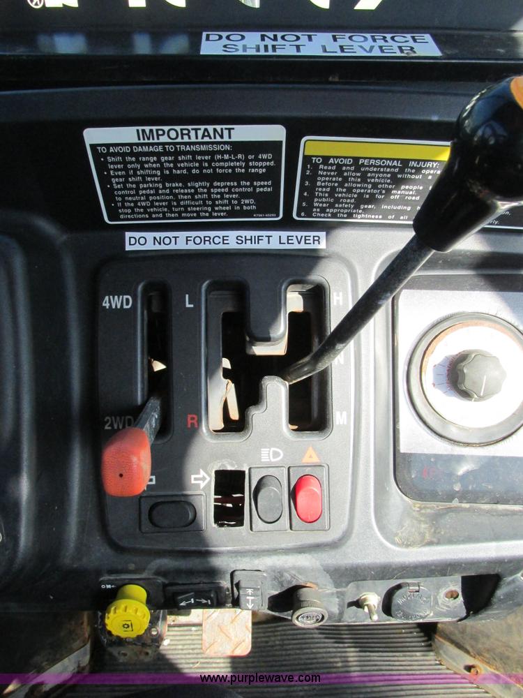 image for item AW9911 2004 Kubota RTU900 UTV