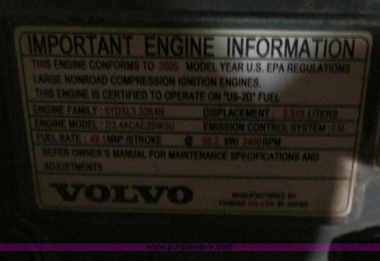 image for item AW9919 2006 Volvo MC80B skid steer