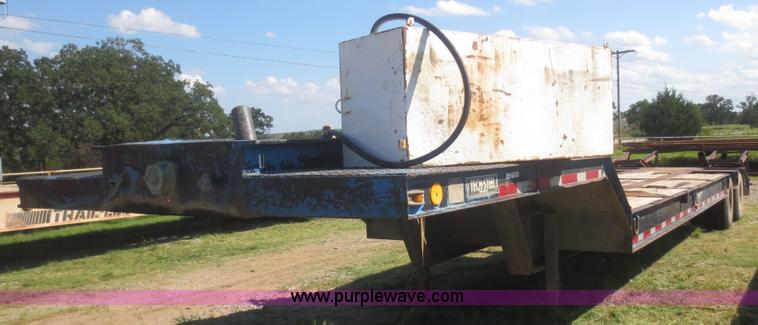 image for item AZ9203 1980 Tech-Steel LBT35 equipment trailer