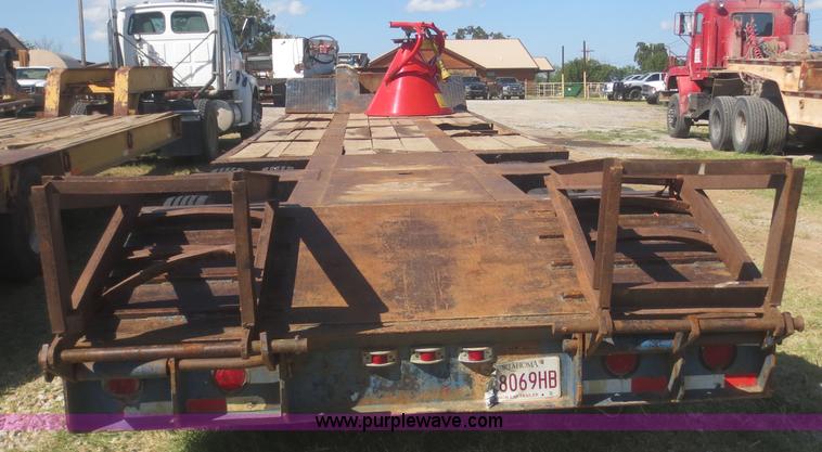 image for item AZ9203 1980 Tech-Steel LBT35 equipment trailer