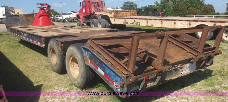 image for item AZ9203 1980 Tech-Steel LBT35 equipment trailer