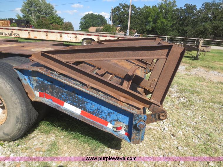 image for item AZ9203 1980 Tech-Steel LBT35 equipment trailer