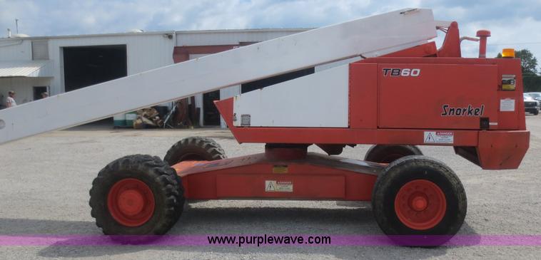 image for item D2143 Snorkel TB60 boom lift