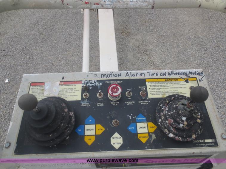 image for item D2143 Snorkel TB60 boom lift