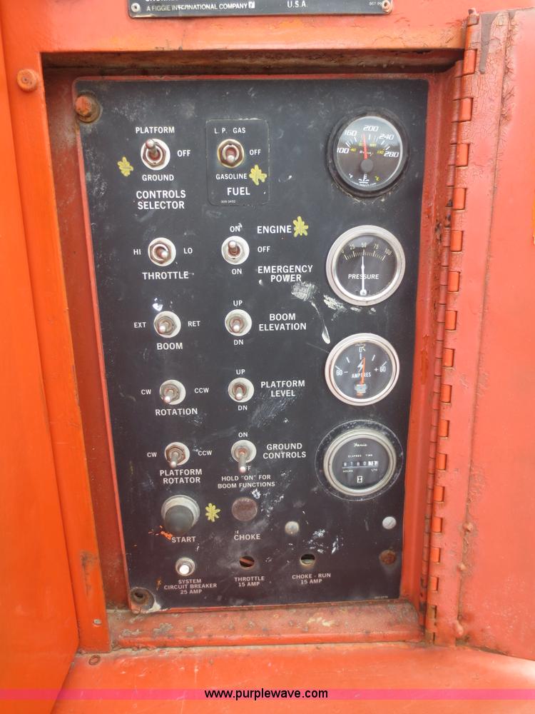 image for item D2143 Snorkel TB60 boom lift