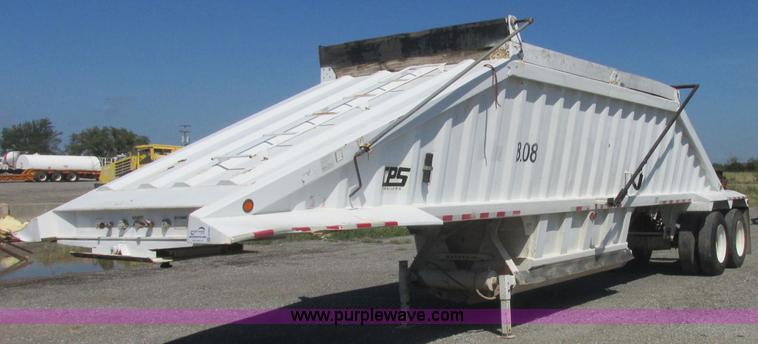 image for item E7862 2007 CPS SBD-240 bottom dump trailer