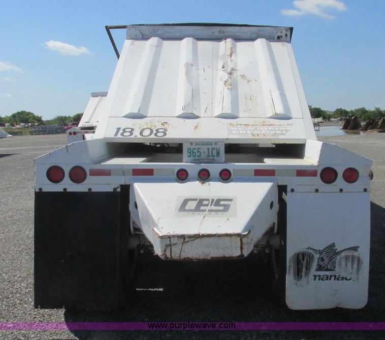 image for item E7862 2007 CPS SBD-240 bottom dump trailer