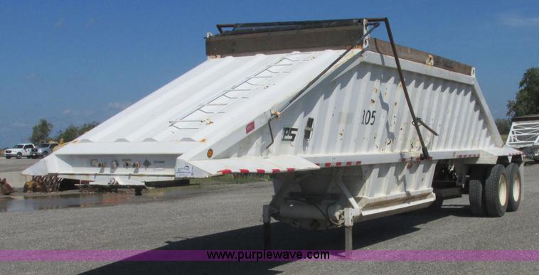 image for item E7863 2007 CPS SBD-240 bottom dump trailer
