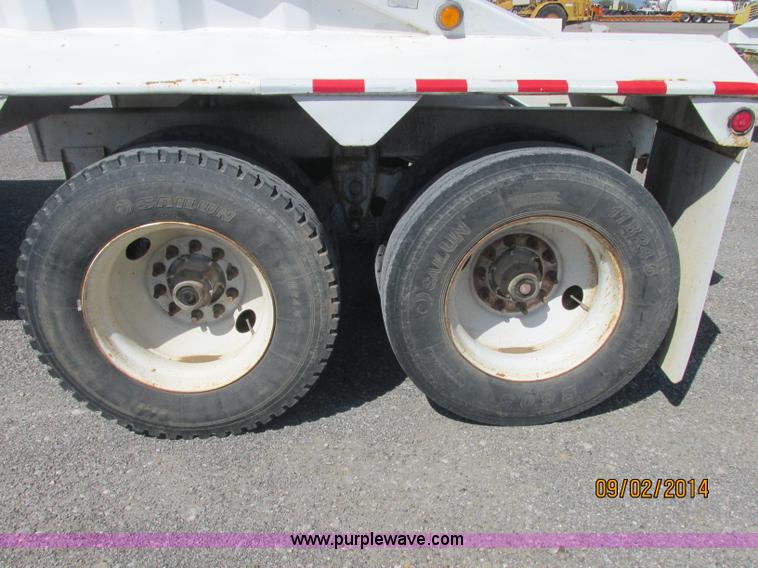 image for item E7863 2007 CPS SBD-240 bottom dump trailer