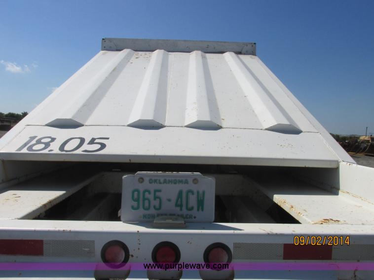 image for item E7863 2007 CPS SBD-240 bottom dump trailer