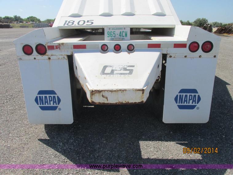 image for item E7863 2007 CPS SBD-240 bottom dump trailer