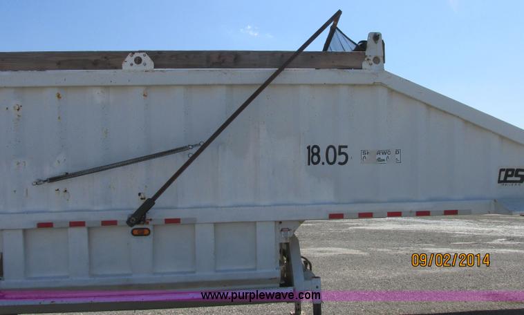image for item E7863 2007 CPS SBD-240 bottom dump trailer