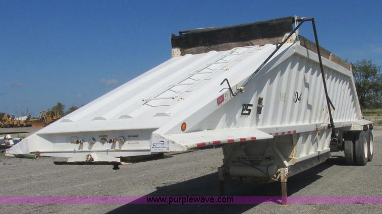 image for item E7864 2007 CPS SBD-240 bottom dump trailer