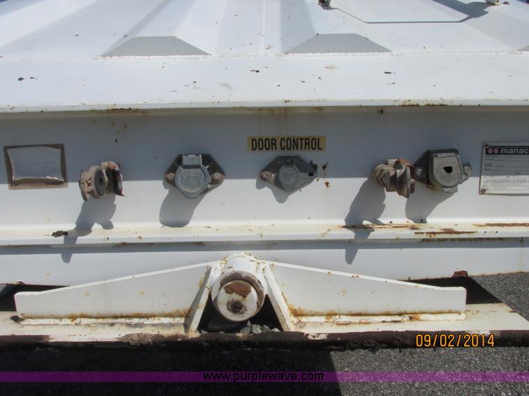 image for item E7864 2007 CPS SBD-240 bottom dump trailer