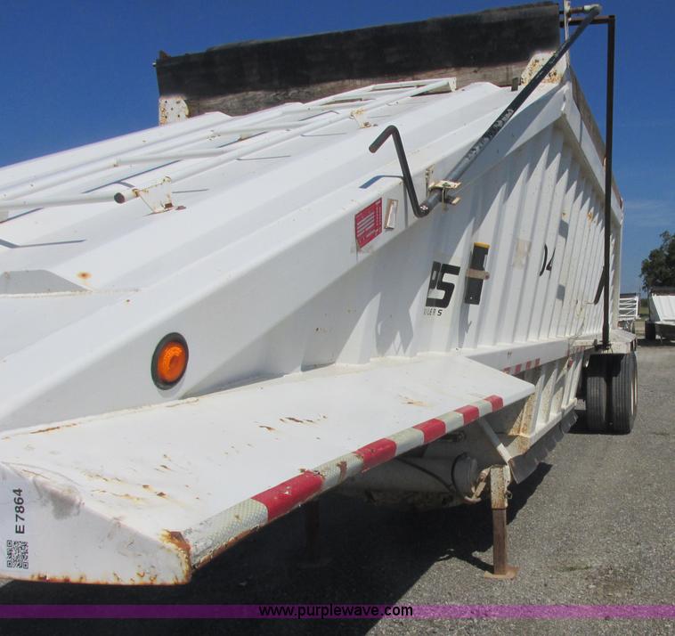 image for item E7864 2007 CPS SBD-240 bottom dump trailer