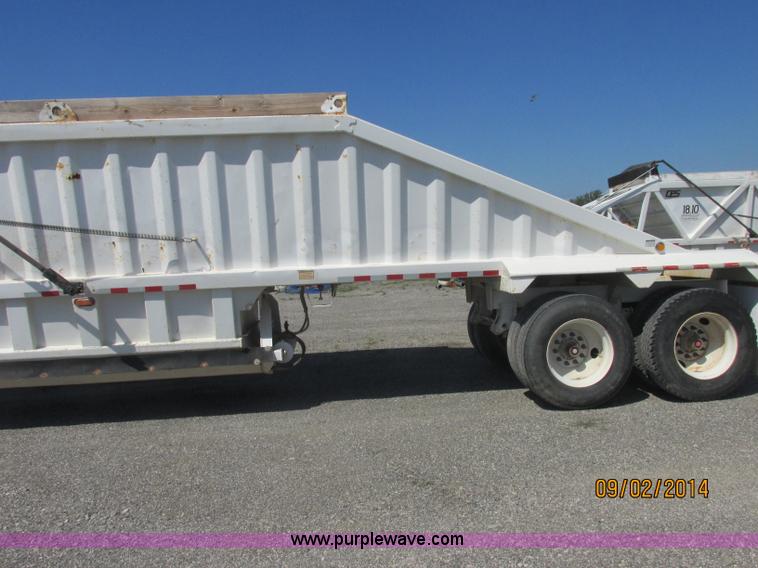 image for item E7864 2007 CPS SBD-240 bottom dump trailer
