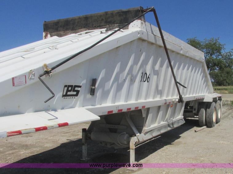 image for item E7865 2007 CPS LWBD-240 bottom dump trailer