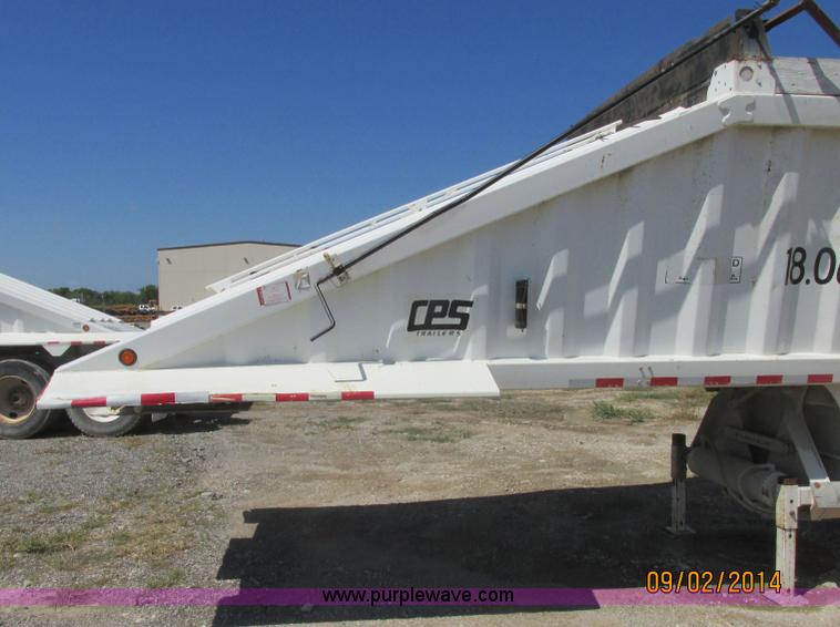 image for item E7865 2007 CPS LWBD-240 bottom dump trailer