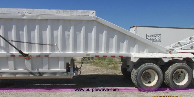 image for item E7865 2007 CPS LWBD-240 bottom dump trailer