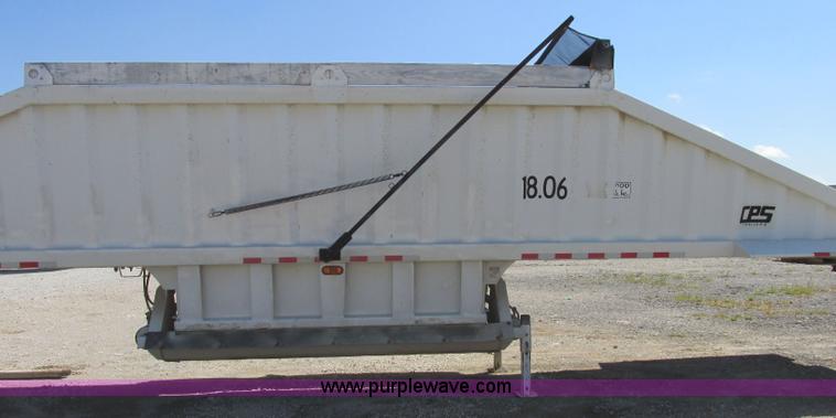 image for item E7865 2007 CPS LWBD-240 bottom dump trailer