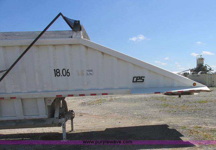 image for item E7865 2007 CPS LWBD-240 bottom dump trailer