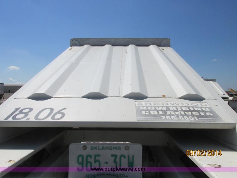 image for item E7865 2007 CPS LWBD-240 bottom dump trailer