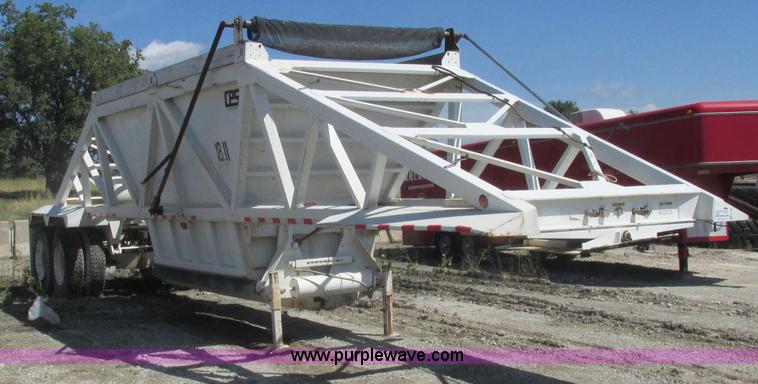 image for item E7866 2007 CPS SBD-240 bottom dump trailer