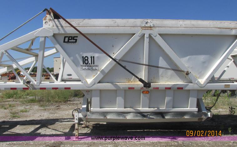 image for item E7866 2007 CPS SBD-240 bottom dump trailer