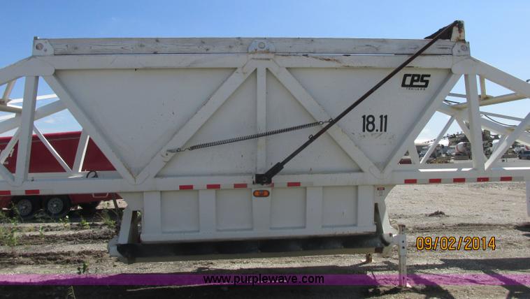 image for item E7866 2007 CPS SBD-240 bottom dump trailer
