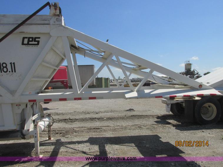 image for item E7866 2007 CPS SBD-240 bottom dump trailer