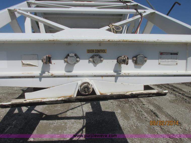 image for item E7866 2007 CPS SBD-240 bottom dump trailer