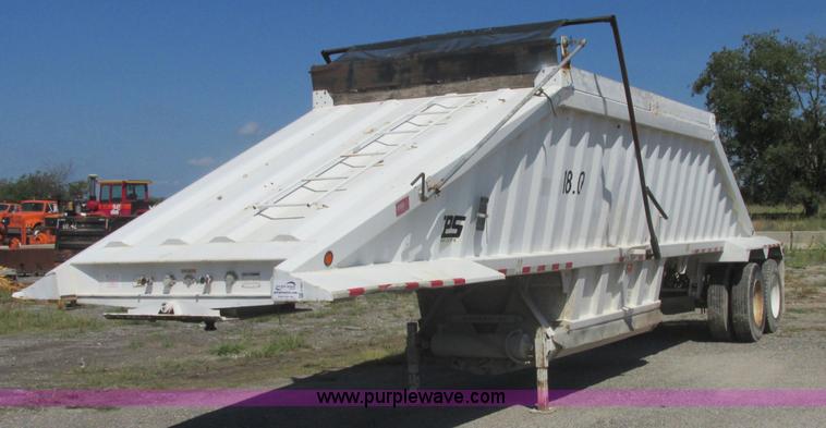 image for item E7867 2007 CPS SBD-240 bottom dump trailer