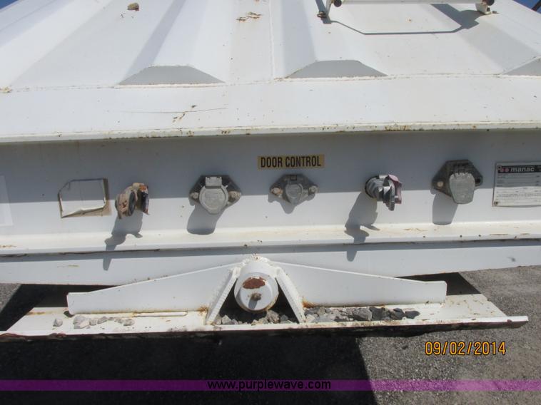 image for item E7867 2007 CPS SBD-240 bottom dump trailer