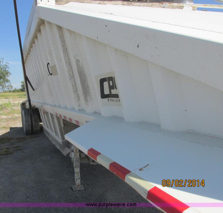 image for item E7867 2007 CPS SBD-240 bottom dump trailer