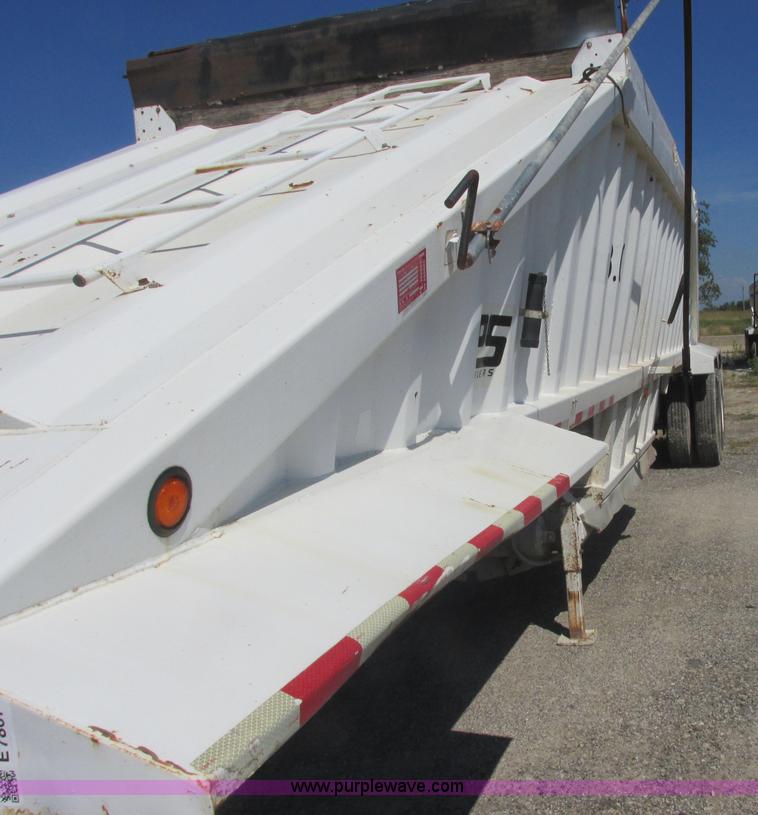 image for item E7867 2007 CPS SBD-240 bottom dump trailer